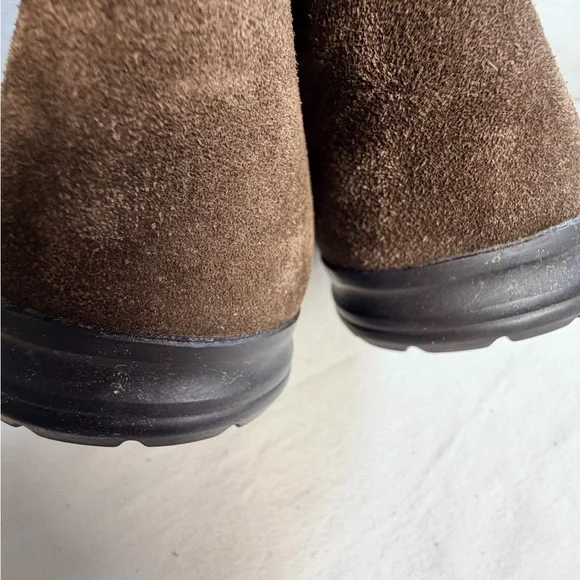 Coach Tatum Suede Legacy Striped Knit Boots size 7 - Picture 10 of 14